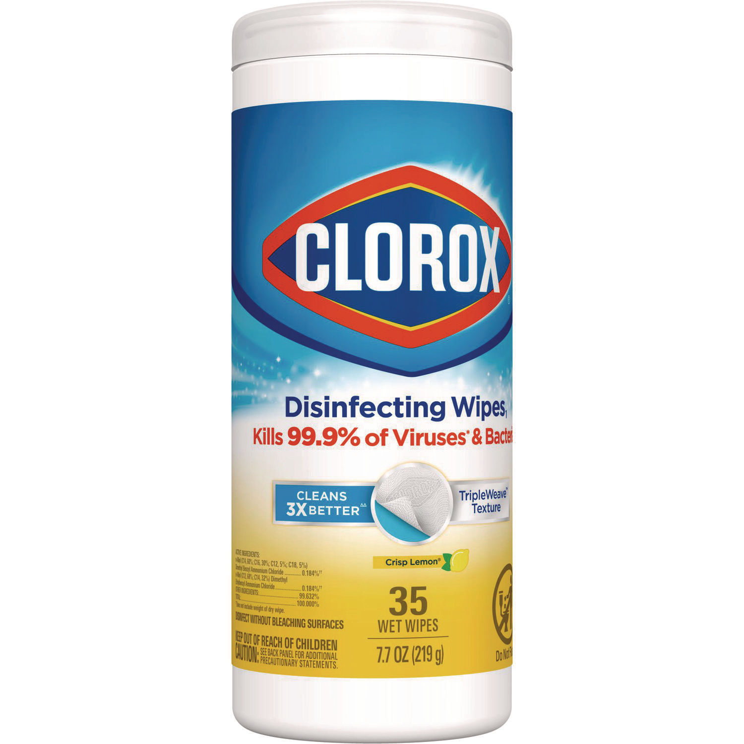 Disinfecting Wipes by Clorox CLO01594EA OnTimeSupplies