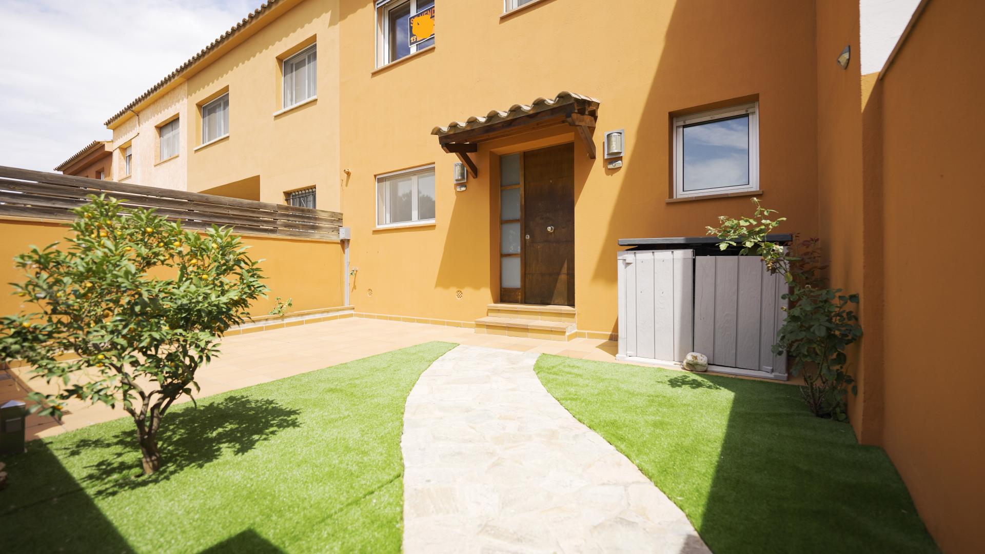 terraced Palafrugell