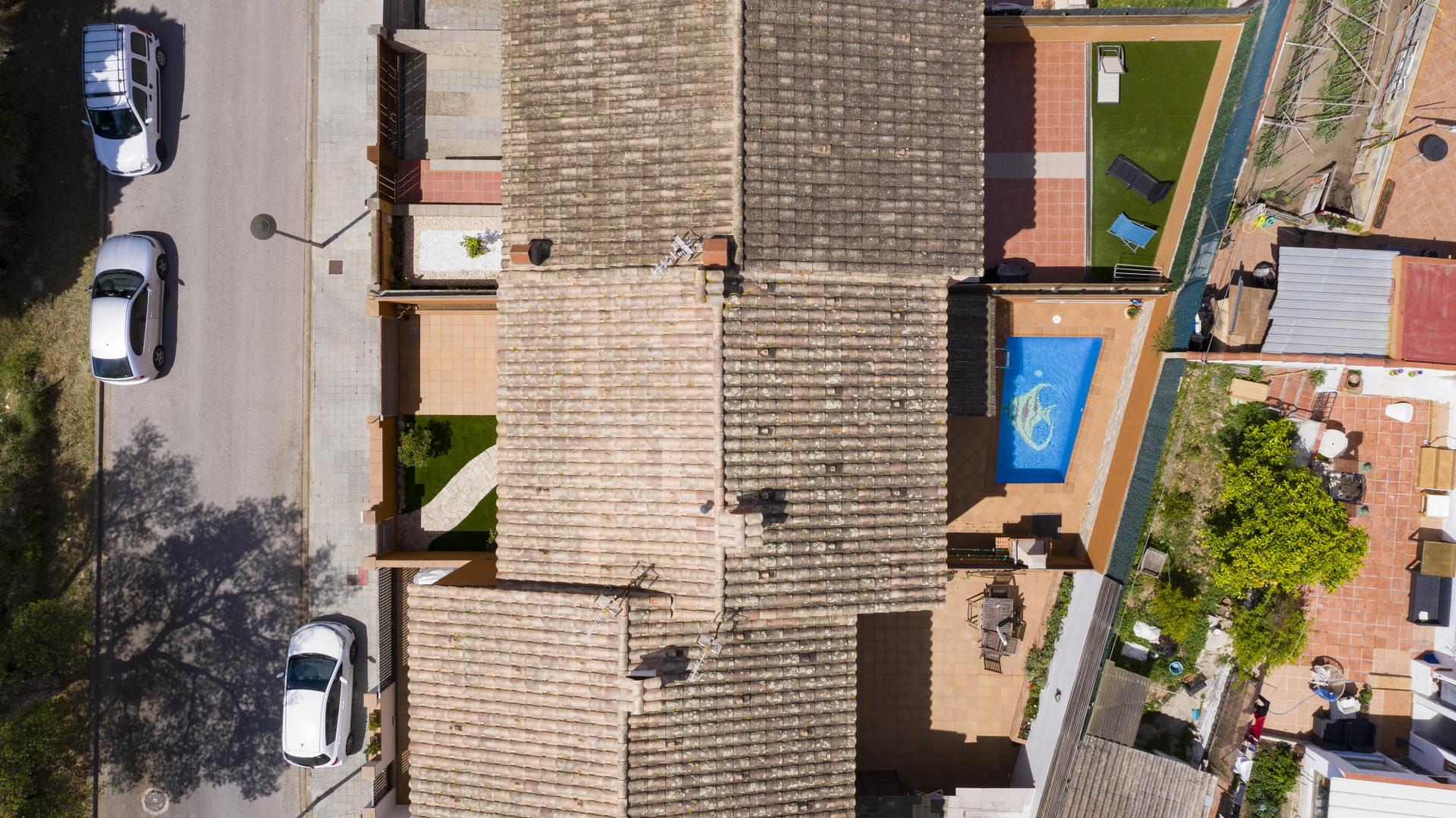 terraced Palafrugell