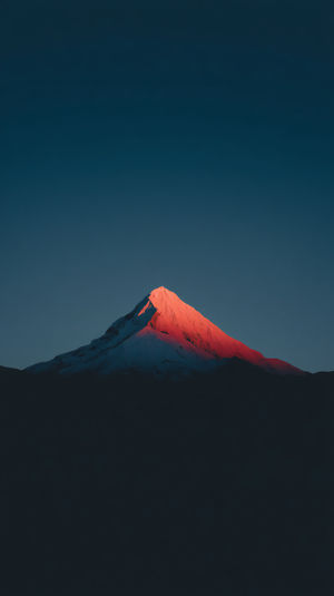 Alpenglow Mountain Peak