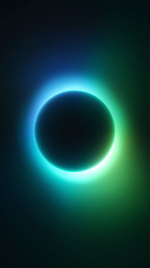 Neon Eclipse Glow
