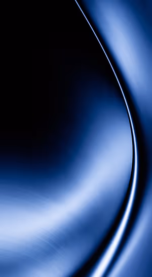 Midnight Blue Curve — iPhone lock screen wallpaper