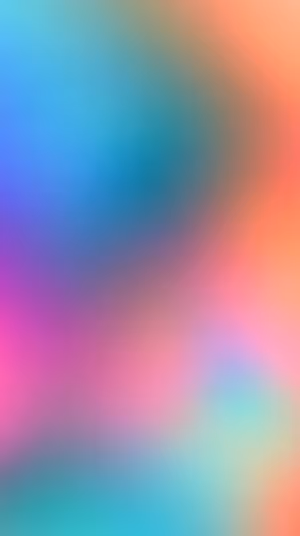 Blue Coral Gradient Glow
