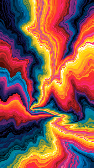 Electric Color Strata