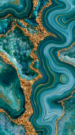 Emerald Geode Luxe