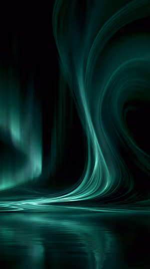 Emerald Aurora Flow