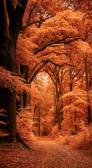 Autumn Forest Path