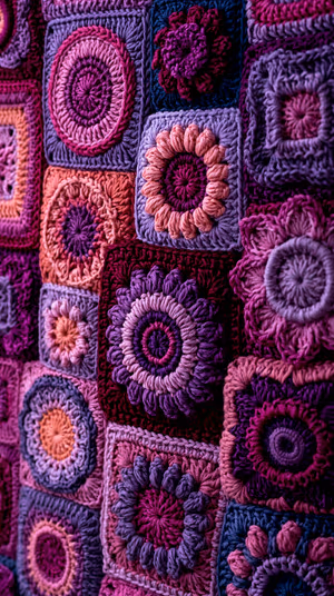 Granny Square Bloom
