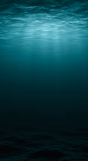 Teal Deep Ocean — iPhone lock screen wallpaper