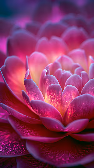 Magenta Bloom Macro