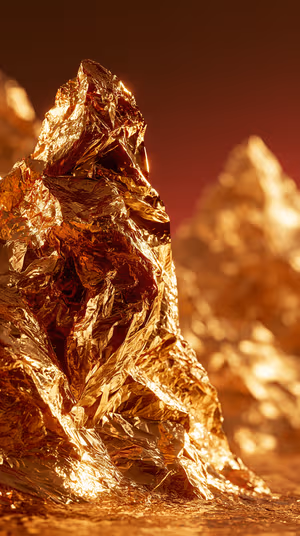 Gilded Foil Peaks