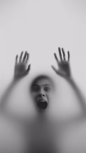 Frosted Scream Silhouette