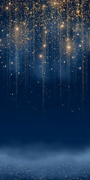 Midnight Gold Cascade