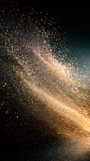 Golden Dust Swirl