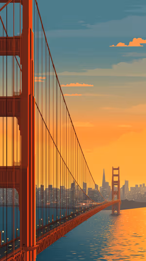 Golden Gate Dusk