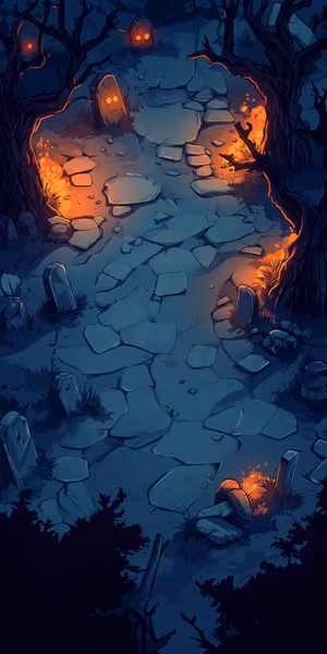 Haunted Lantern Path