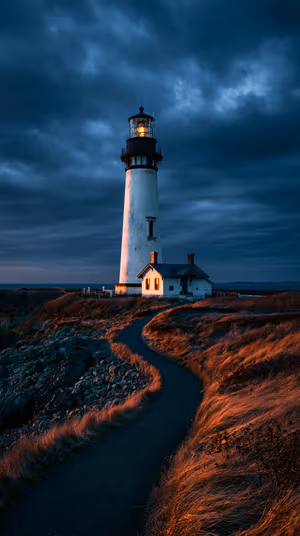 Beacon At Dusk