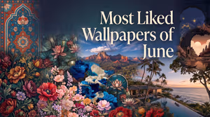 Top 10 Wallpapers of June 2026 — iPhone wallpaper pack cover