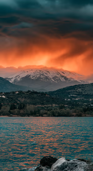 Cinematic Mountain Lake