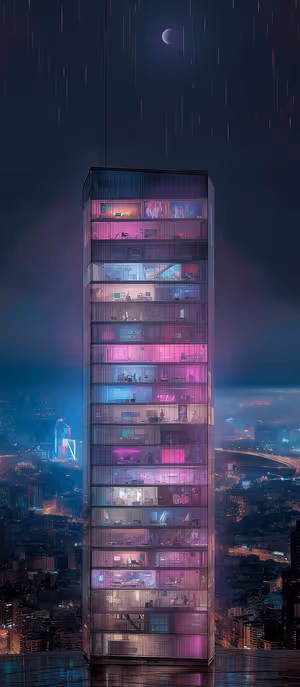 Neon Skytower