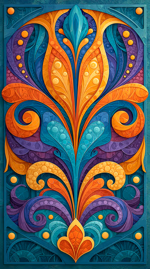 Ornate Floral Motif