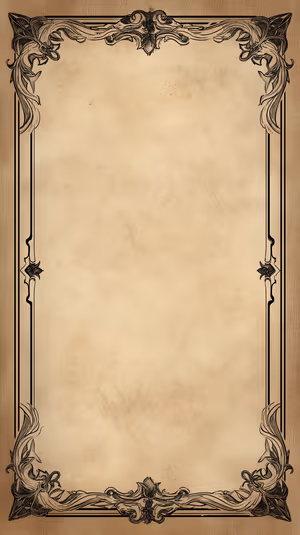 Antique Parchment Frame