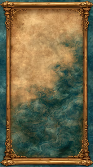 Golden Parchment Frame