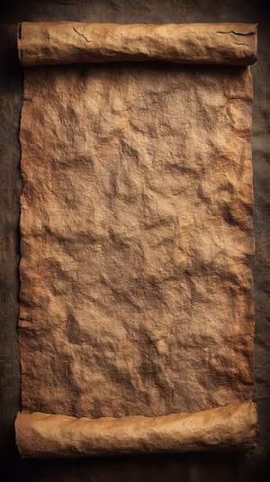 Aged Parchment Scroll