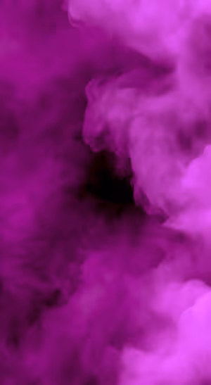 Abstract purple smoke flowing across a vivid violet background in a neon aesthetic