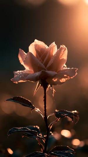 Sunlit Dew Rose