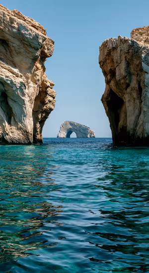 Coastal Sea Arch — iPhone lock screen wallpaper