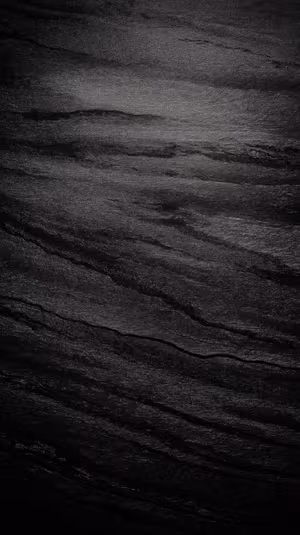 Minimalist black slate texture with horizontal layered striations on a monochrome background in a dark minimal aesthetic, ultra hd image.