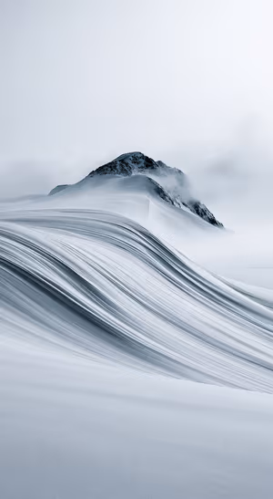 Winter Snow Mountain — lock screen wallpaper
