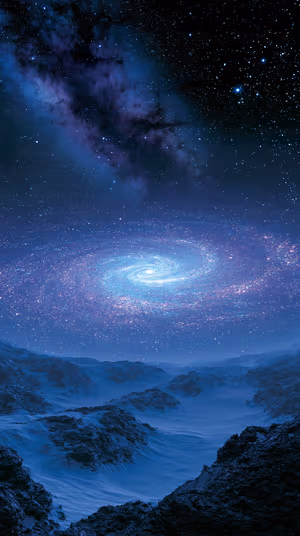 Frozen Galaxy Expanse