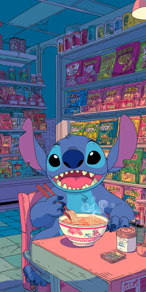 Stitch Ramen Night