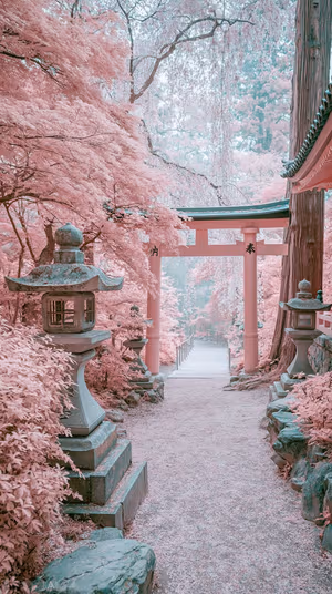 Blush Torii Path