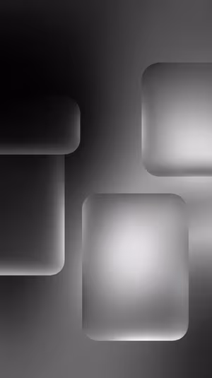 Minimalist abstract rounded rectangles centered on a gray background with soft lit gradients, ultra HD image.