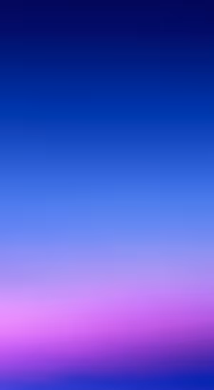 Blue Purple Gradient Glow — iPhone lock screen wallpaper