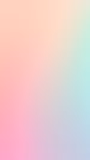Minimalist pastel gradient centered on peach, mint, and sky blue tones in a soft, dreamy aesthetic ultra HD image.