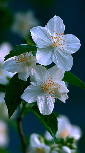 Delicate White Blossom