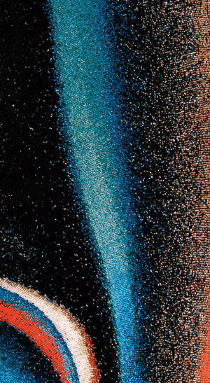 Turquoise Woven Texture — iPhone lock screen wallpaper