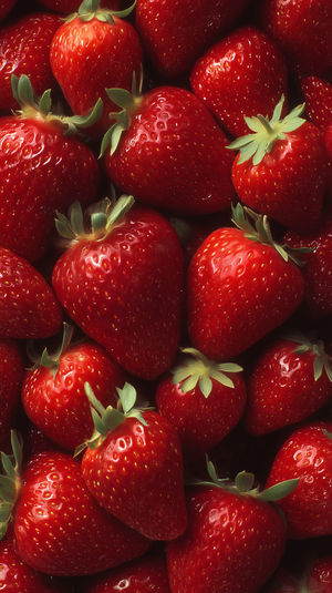 Strawberry Macro Closeup Texture