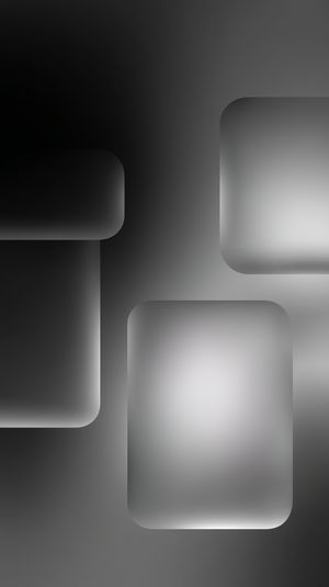 Abstract minimal wallpaper with soft-lit gray rounded rectangles, subtle gradients and layered depth, modern feel.