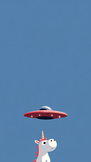 UFO Unicorn Encounter