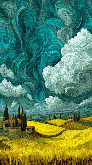 Wheat Field Dreamscape