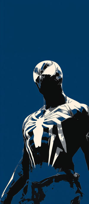 Spider Suit Wallpaper Art - Download HD iPhone Lock Screen Wallpaper