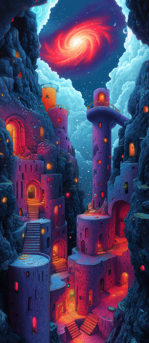 Galaxy Castle Dreamscape