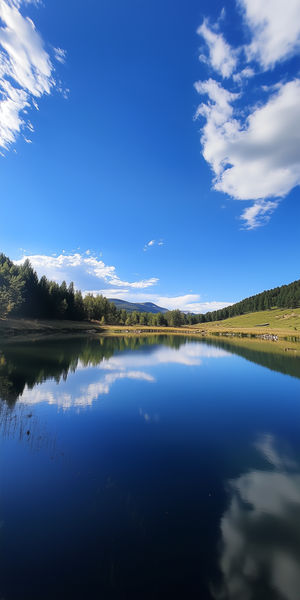Mountain Lake Reflection