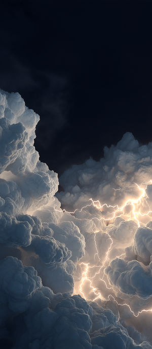 Storm Clouds Electric Glow
