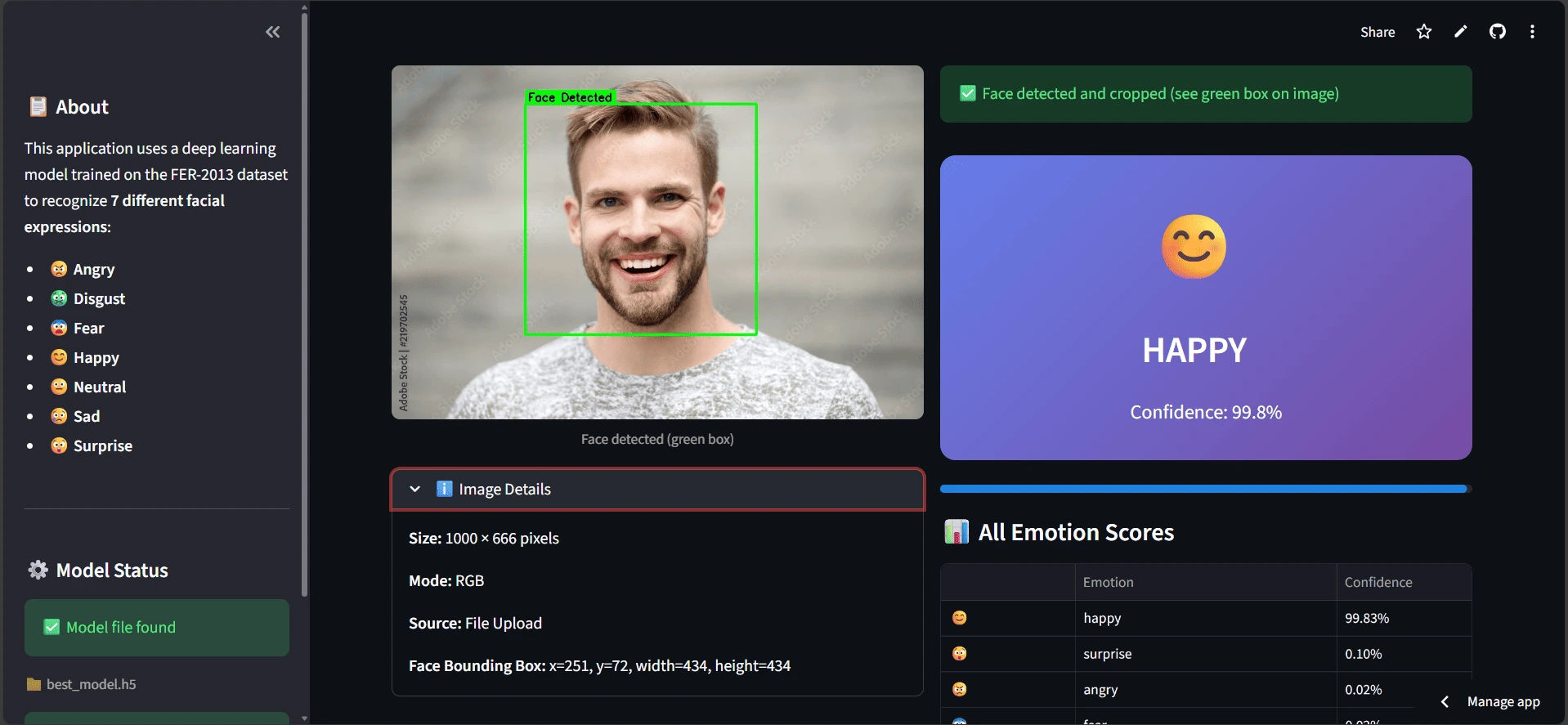 Facial Expression Recognition